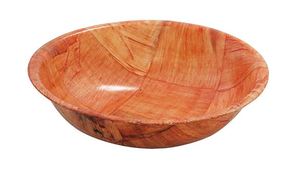 TC208 WEAVEWOOD BOWL, 8" MAHOGANY