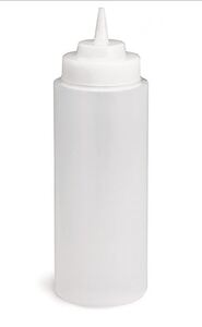 TC3263C SQUEEZE BOTTLE 32OZ WIDE MOUTH NATURAL