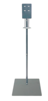 ANTIMICROBIAL HAND SANITIZER DISPENSER STAND
