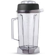 CONTAINER ONLY FOR VITA MIX DRINK/PREP/PREP3 64OZ W/WET BLADES & 2PC LID