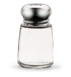 SALT/PEPPER SHAKER 2OZ TRADITIONAL   1DZ/CS