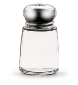 SALT/PEPPER SHAKER 2OZ TRADITIONAL   1DZ/CS