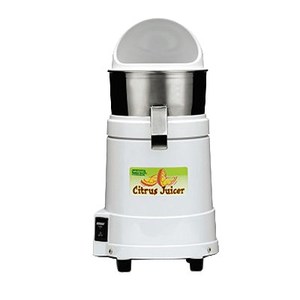 JUICER CITRUS HEAVY DUTY ELECTRIC SS JUICE COLLECTOR/ POLYCARBONATE HOUSING 120V 1800RPM NSF