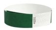 TYVEK WRISTBAND -  GREEN -  10" X 3/4" (500/PKG)