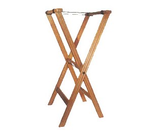 WTS32W TRAY STAND WOOD WALNUT 32" HEIGHT