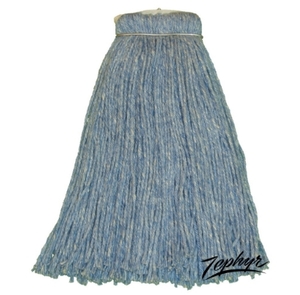 MOP HEAD 24OZ BLUE FANTAIL 4 PLY  (12/CS) 24114P