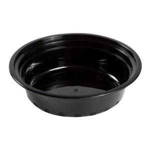 RC-32 MICROWAVABLE CASSEROLE ROUND 32 OZ COMBO BLACK ( 150 / CS ) 7"X2"